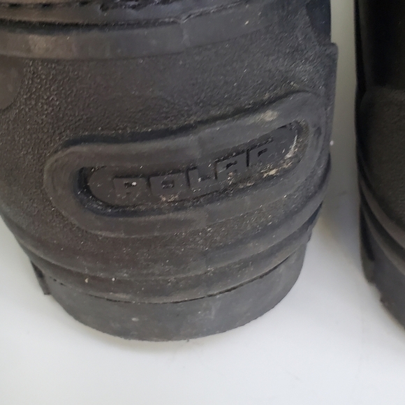 Polar Black Faux Fur Lined Mid Calf Duck Boots Size 10 - Picture 8 of 9